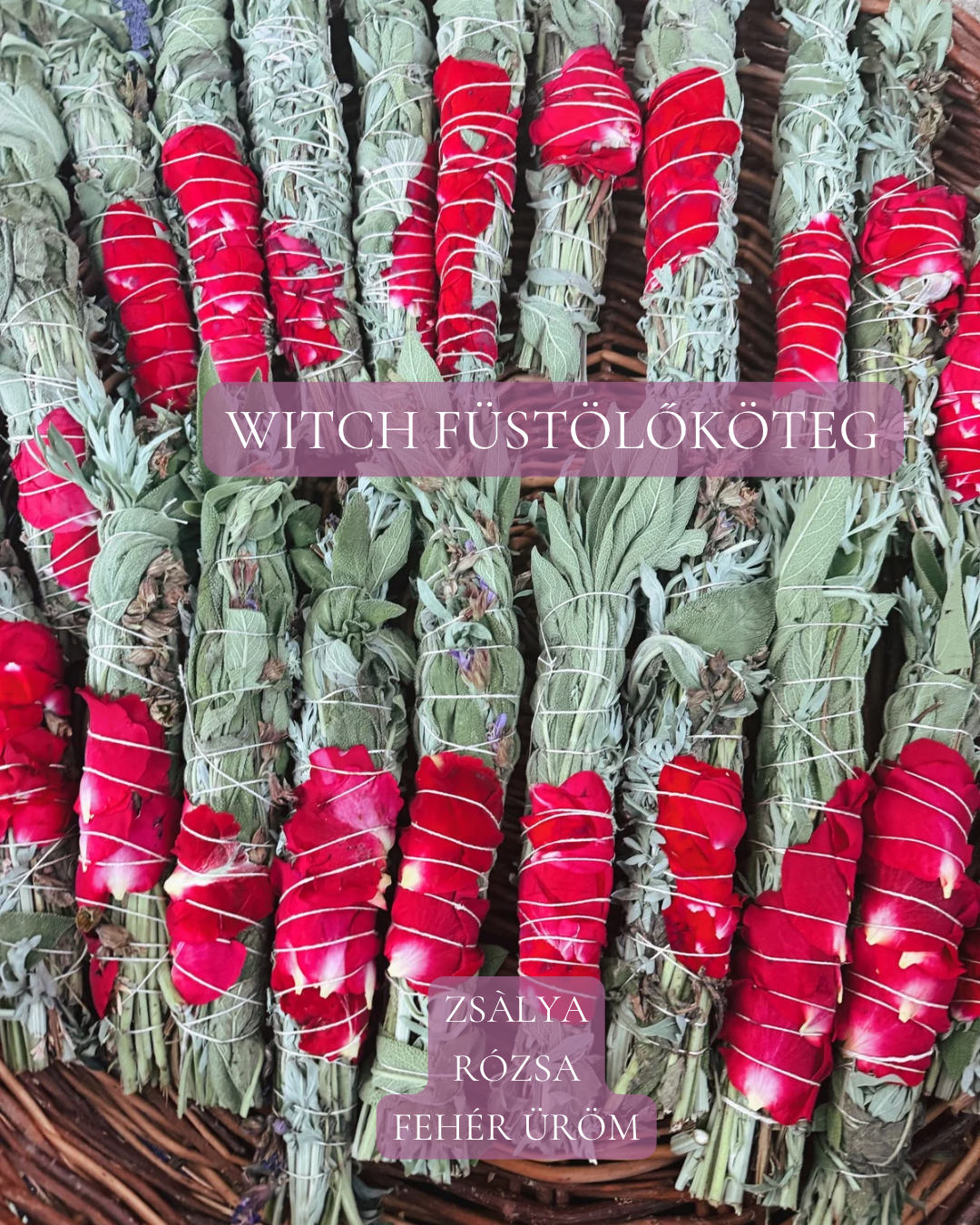 WITCH - feminin füstölőköteg