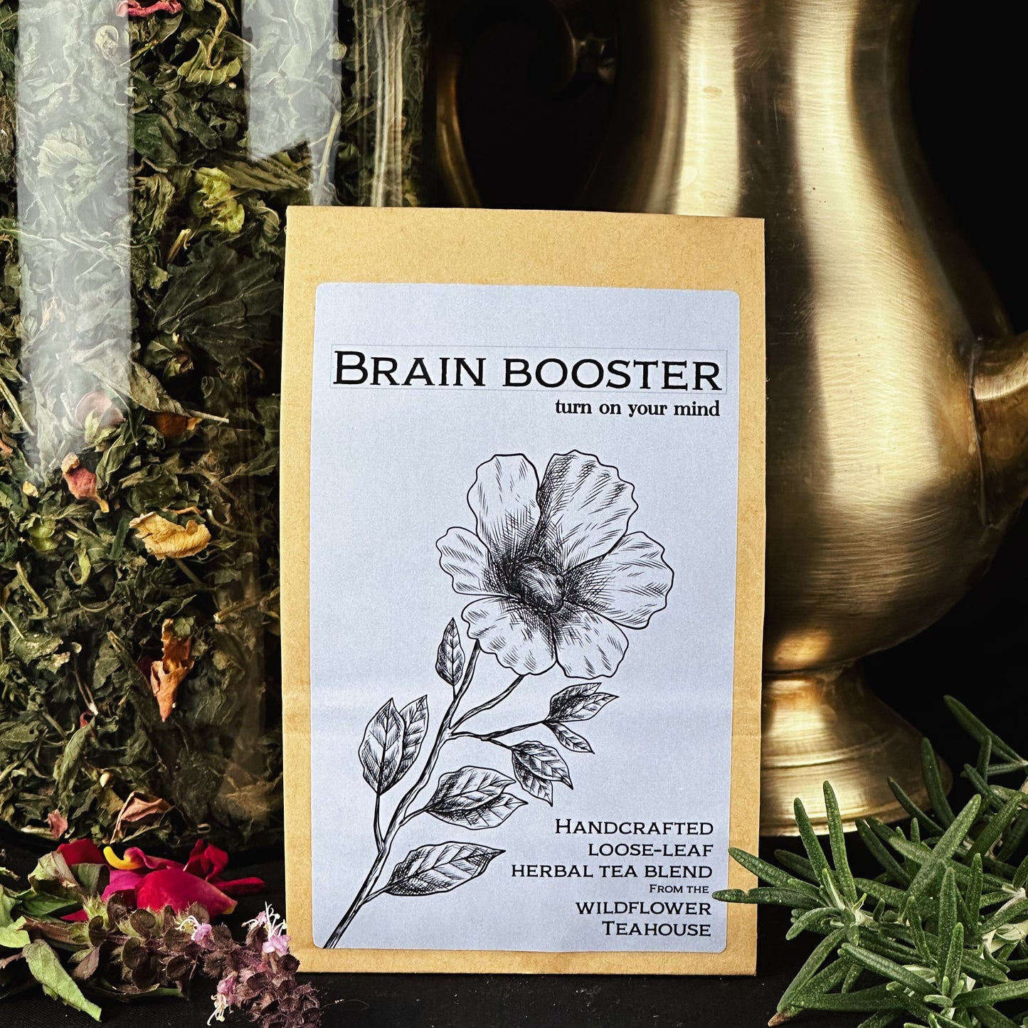 BRAIN BOOSTER Teemischung – energetisierender Tee